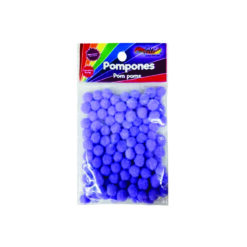 POM PON NO.8 C/100PZ  LILA