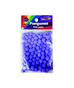 POM PON NO.8 C/100PZ  LILA