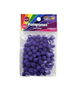 POM PON NO.8 C/100PZ MORADO