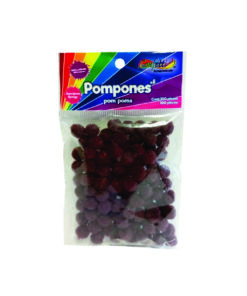 POM PON NO.8 C/100PZ CAFE OSCURO