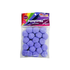 POM PON NO.38 C/20PZ  LILA