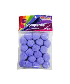 POM PON NO.38 C/20PZ  LILA