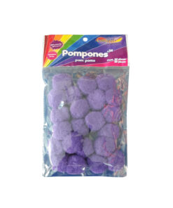 POM PON NO.38 C/20PZ MORADO