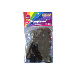 POM PON NO.38 C/20PZ NEGRO