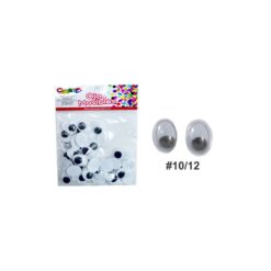 OJOS MOVIBLES OVALADOS OMO-10X12 C/50PZ