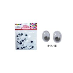 OJOS MOVIBLES OVALADOS OMO-14X18 C/50PZ