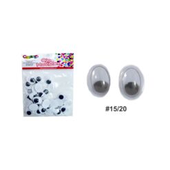 OJOS MOVIBLES OVALADOS OMO-15X20 C/50PZ