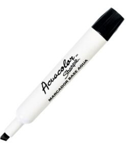 MARCADOR NEGRO ACUACOLOR SHARPIE BASE AGUA
