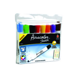 MARCADOR C/8 COLORES ACUACOLOR SHARPIE