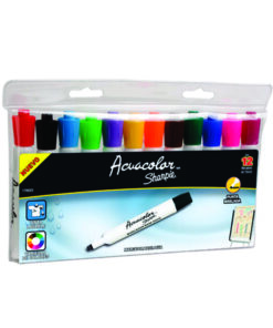MARCADOR C/12 COLORES ACUACOLOR SHARPIE