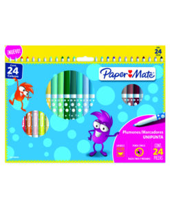 MARCADOR C/24PZ UNIPUNTA PAPER