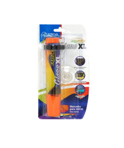 MARCADOR AZOR AQUARELO GLASS XL BL C/1 NARANJA