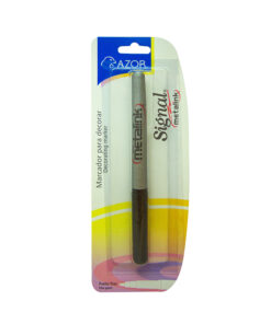 MARCADOR SIGNAL METALINK 30110 PLATEADO