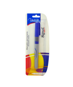 MARCADOR  SIGNAL FINO AZUL