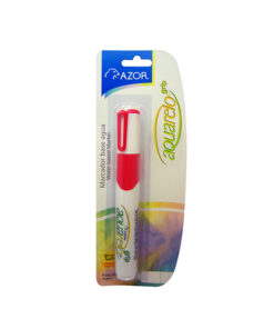 MARCADOR AQUARELO GRIP ROJO PUNTA DE CINCEL