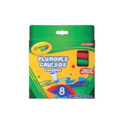 MARCADOR CRAYOLA 58-7808 GRUESOS C/8PZS.