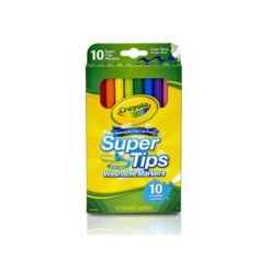 MARCADOR CRAYOLA SUPER TIPS C/10 PZ  DEL