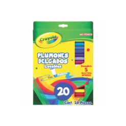 MARCADOR CRAYOLA 58-8106 DELGADOS C/20PZ