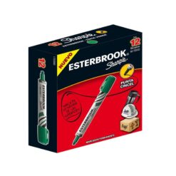 MARCADOR ESTERBROOK VERDE SCR C/12 PERMANENTE