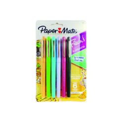 MARCADOR FLAIR C/6PZ 0.7MM AROMAS DULCES