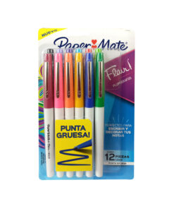 MARCADOR FLAIR BOLD C/12PZ 1.2MM PAPER