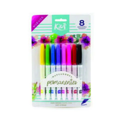 MARCADOR C/8PZ PERMANENTE FINO 554161 NO