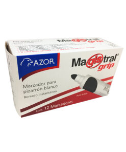 MARCADOR AZUL AZOR MAGISTRAL GRIP PUNTA