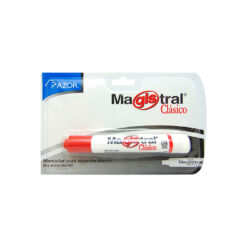 MARCADOR ROJO AZOR MAGISTRAL CLASICO C/1