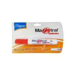 MARCADOR ROJO AZOR MAGISTRAL DIDACT  C/1