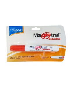 MARCADOR ROJO AZOR MAGISTRAL DIDACT C/1