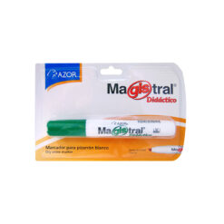 MARCADOR VERDE AZOR MAGISTRAL DIDACT C/1