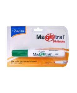 MARCADOR VERDE AZOR MAGISTRAL DIDACT C/1
