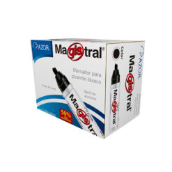 MARCADOR AZOR NEGRO MAGISTRAL METALIC PI