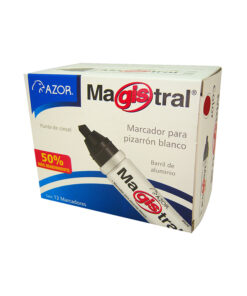 MARCADOR AZOR ROJO MAGISTRAL METALICO PI