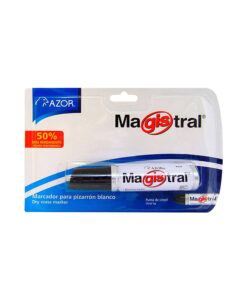 MARCADOR NEGRO MAGISTRAL METALICO