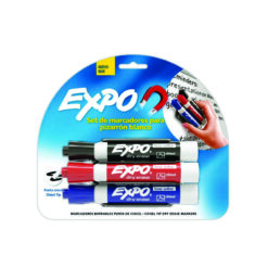 MARCADOR EXPO C/3 BASE MAGNETICA Y BORRA