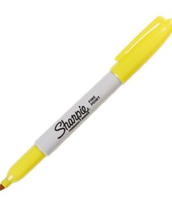 MARCADOR SHARPIE FINO AMARILLO PERMANENTE