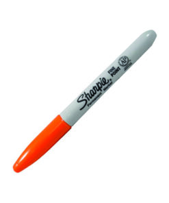 MARCADOR SHARPIE FINO NARANJA PERMANENTE