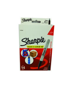 MARCADOR SHARPIE FINO NEGRO C/12 PZAS
