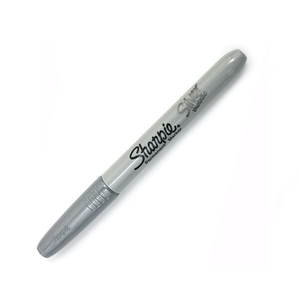 MARCADOR SHARPIE FINO PLATA METALICO