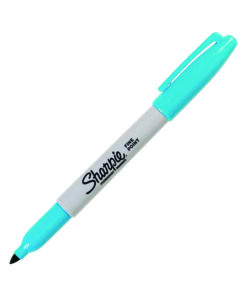 MARCADOR SHARPIE FINO TURQUESA PERMANENT