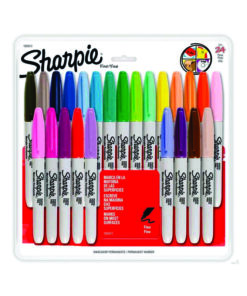MARCADOR SHARPIE FINO C/24 COLORS SURT