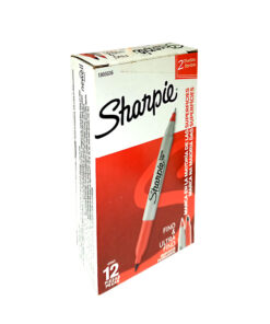 MARCADOR SHARPIE TWIN TIP C/12PZ ROJO FI