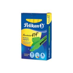 MARCATEXTO AMARILLO PELIKAN 414 C/10PZAS