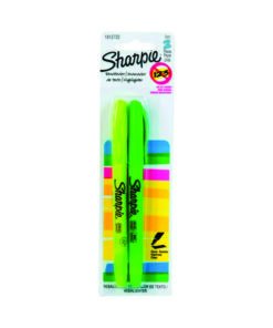 MARCATEXTO AMAR/VERDE SHARPIE C/2 PZAS D