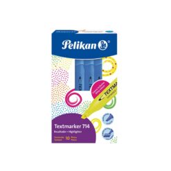 MARCATEXTO AZUL PELIKAN 714 C/10 PZAS.