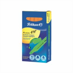 MARCATEXTO NARANJA PELIKAN 414 C/10 PZAS