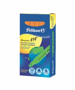 MARCATEXTO NARANJA PELIKAN 414 C/10 PZAS