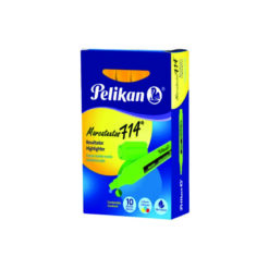 MARCATEXTO NARANJA PELIKAN 714 C/10 PZAS