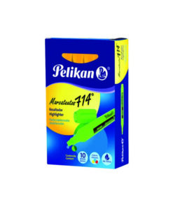 MARCATEXTO NARANJA PELIKAN 714 C/10 PZAS